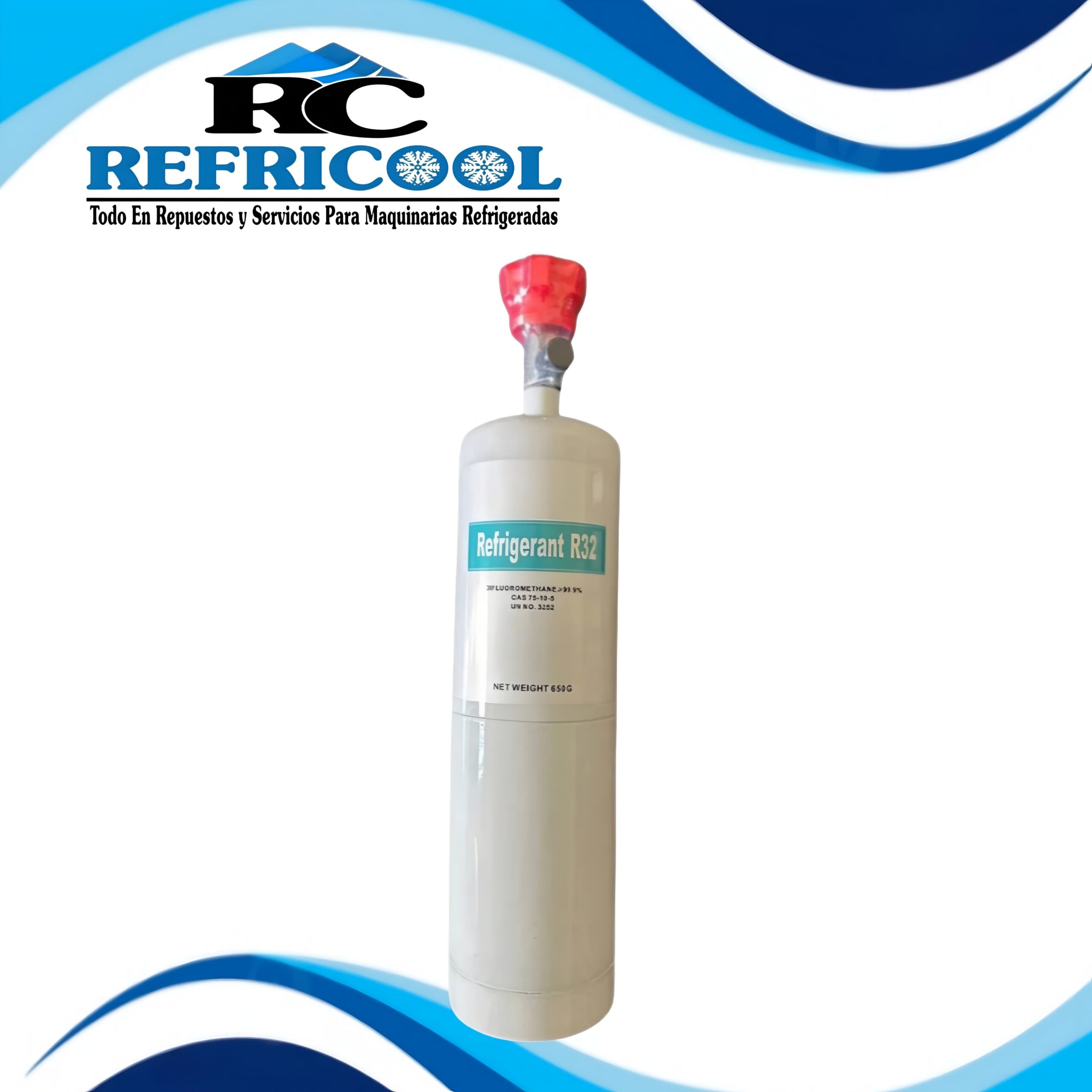 Gas refrigerante R32 650g. REFRIGERANT