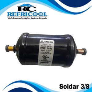 FILTRO SECADOR DTGE -163S 3/8 SOLDAR