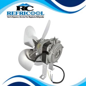MOTOR VENTILADOR 10/40W CON ASPA ALUMINIO Y BASE
